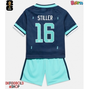 Tyskland Angelo Stiller #16 Udebanesæt Børn VM 2026 Kort ærmer (+ korte bukser)